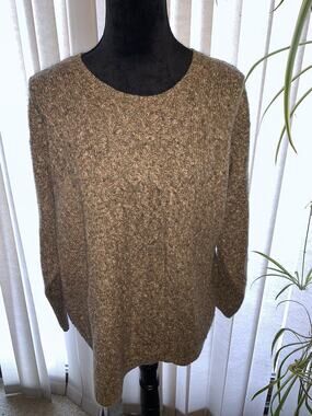 Elisabeth Liz Claiborne Women Sweater Multicolor Size 1 Vintage Knit 1X